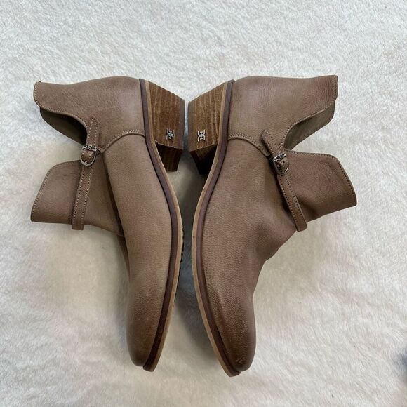 Sam Edelman Palmer Leather Ankle Booties Boots 6.5 Women - Picture 6 of 8